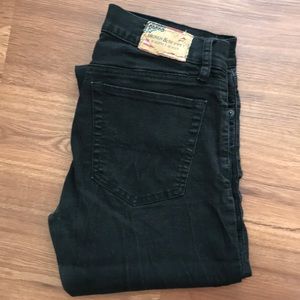 Black skinny denim by Denim & Supply
